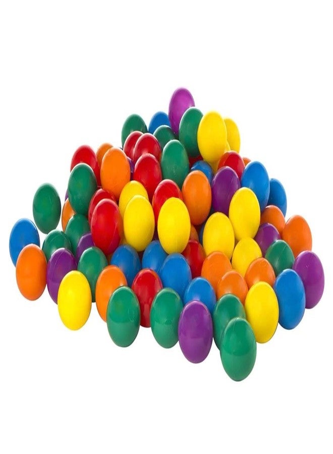 VWretails 50 Pcs Multicolor Soft Plastic Play Balls for Kids Bright & Colorful Play Balls Perfect for Ball pits, Play Centers, Pools, Jump-o-lenes, and Indoor/Outdoor Fun for Kids Aged 2+ - Image 1